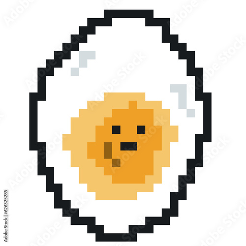 The eggs pixel art