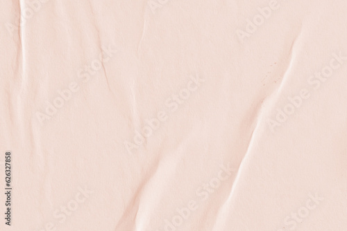 Orange crinkled paper texture background.