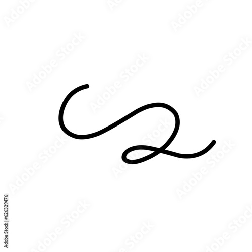 Swirl line