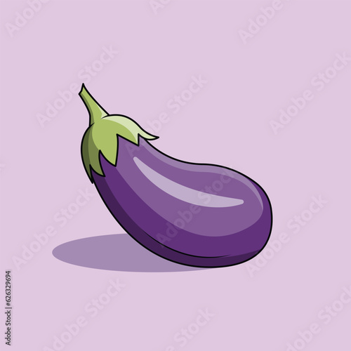 illustration of a eggplant