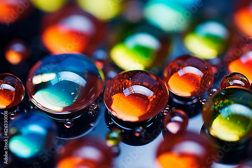 Naklejka glass balls