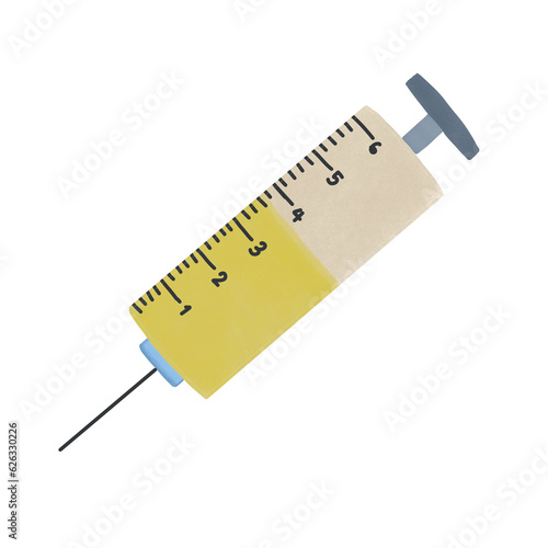 syringe with needle