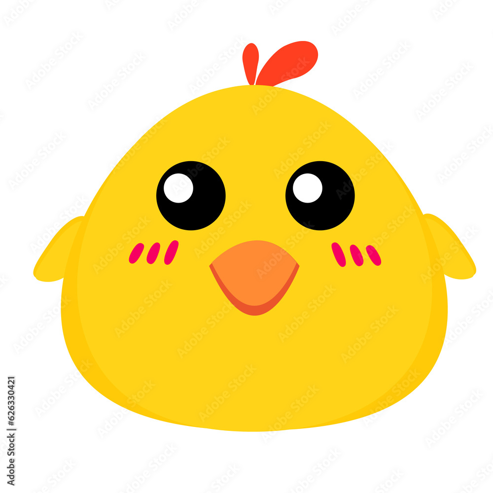 cute cartoon yellow chick image cute cartoon yellow chick image