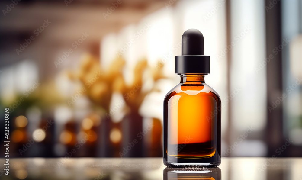 A perfectly suited essential oil bottle, exuding a delightful aroma, ideal for body and spa treatments A perfectly suited essential oil bottle, exuding a delightful aroma, ideal for body and spa treatments