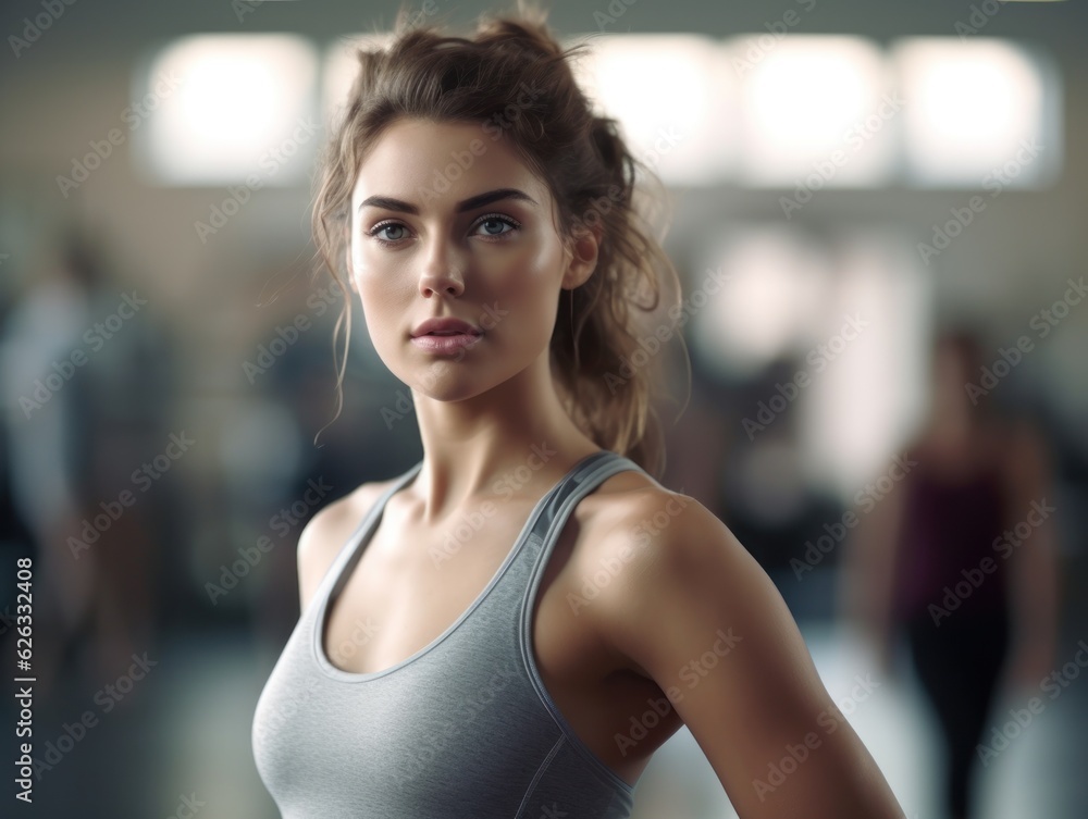 Beautiful young fitness girl in gym. Female fitness. Beautiful young fitness girl in gym. Female fitness.