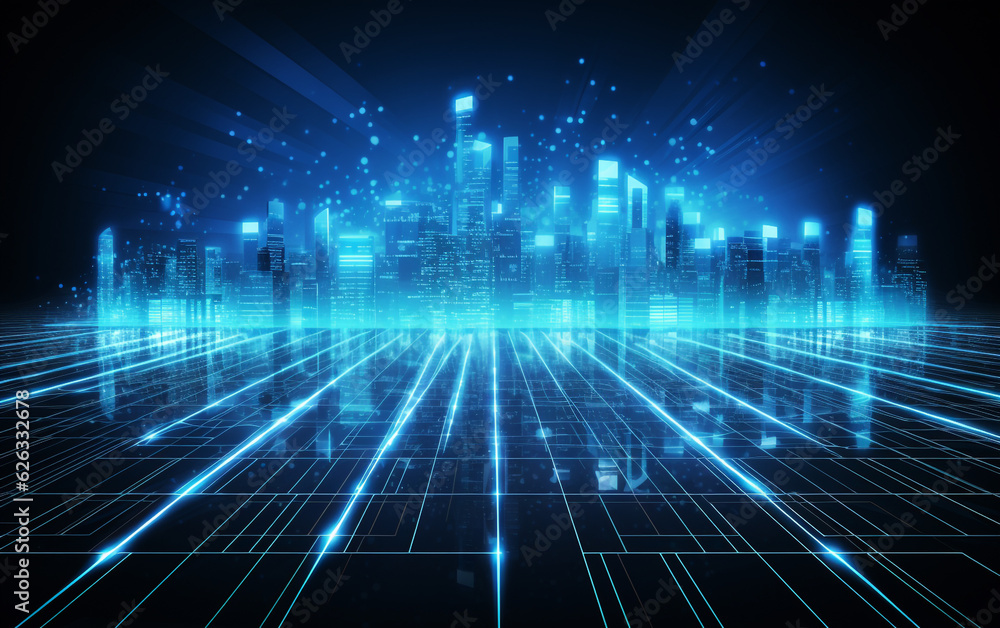 Digital technology world. Business virtual concept. Vector background Digital technology world. Business virtual concept. Vector background