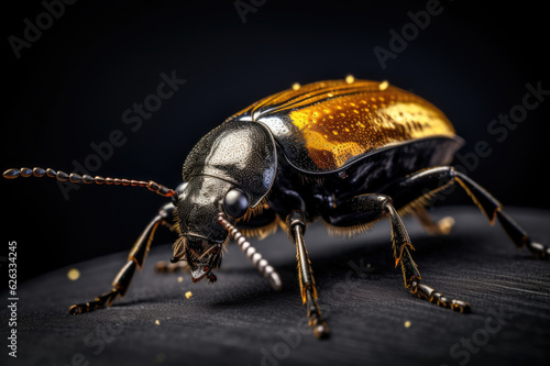 Colorado beetle close up © Veniamin Kraskov