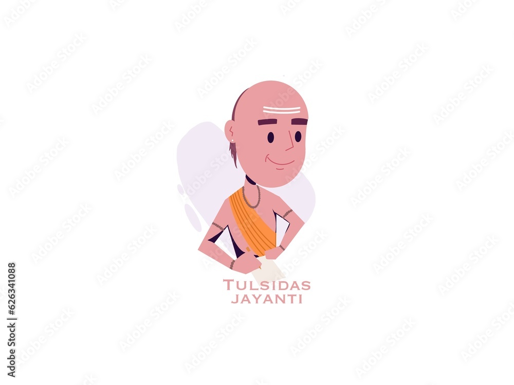 Tulsidas Jayanti illustration Tulsidas Jayanti illustration