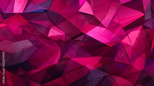 Abstract and Geometrical Texture in Magenta Colors. Futuristic Background