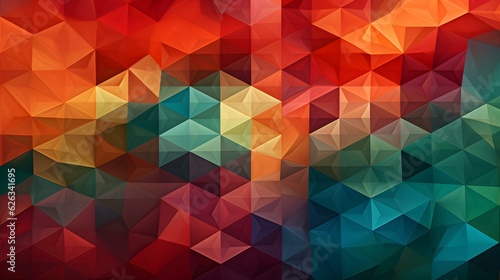 Abstract and Geometrical Texture in Multicolor Colors. Futuristic Background
