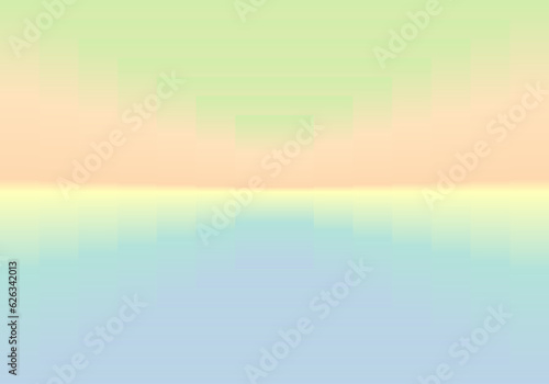 Fondo abstracto horizonte en tonos pastel