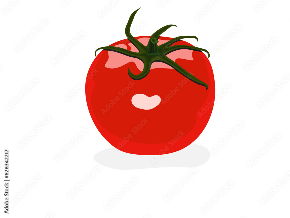 Tomatoes on a white background. Tomatoes on a white background.