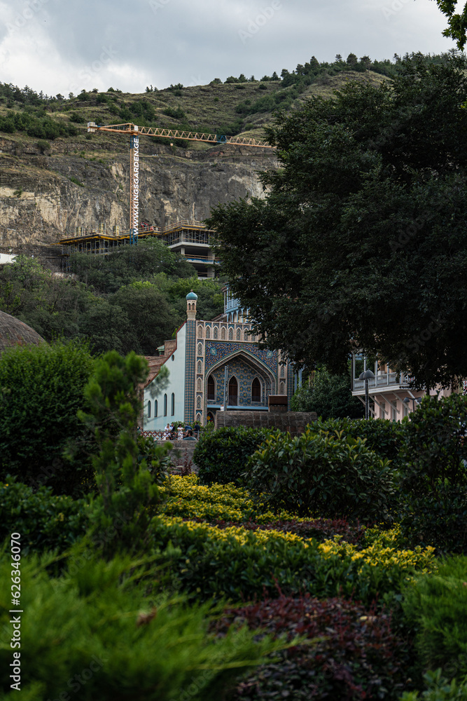 Naklejka premium Abanoubani area in Tbilisi