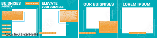 Instagram template design