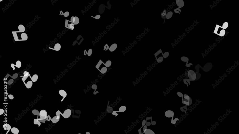 cute musical note background loop cute musical note background loop