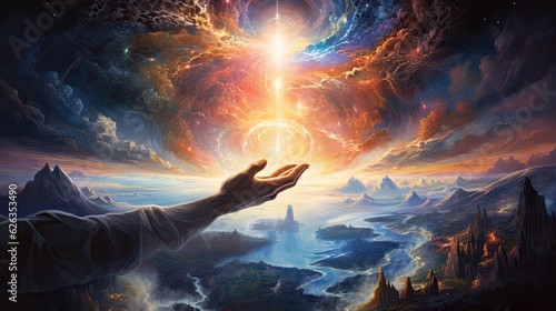 Hands in the sky,Generative AI
