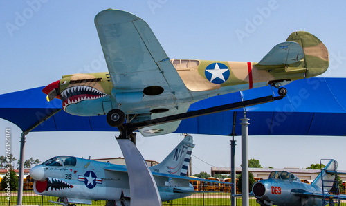 Military aircraft at Chennault Aviation & Military Museum
