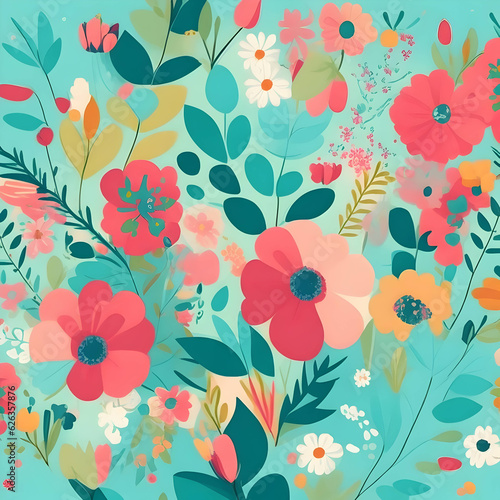 Seamless floral pattern 