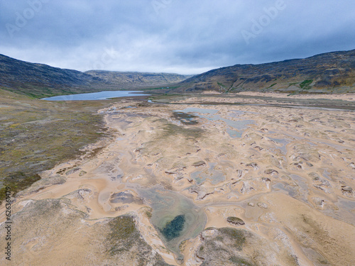 ICELAND-Westfjords-Patreksfjörður-sand dunes photo