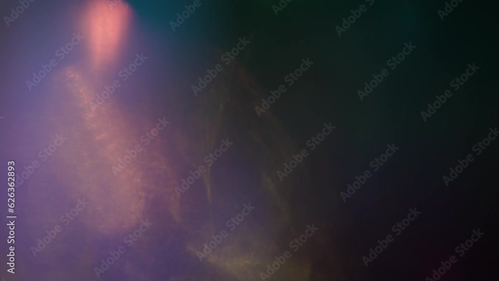 Abstract background with transforming light leaks: add video overlay and bokeh effect. Abstract background with transforming light leaks: add video overlay and bokeh effect.