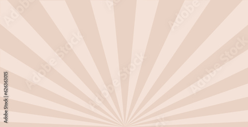 sunburst vintage background with rays
