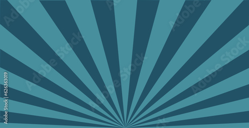 sunburst vintage background with rays