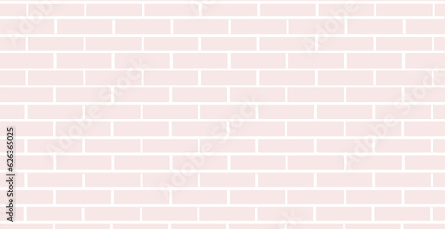 Pink brick wall background