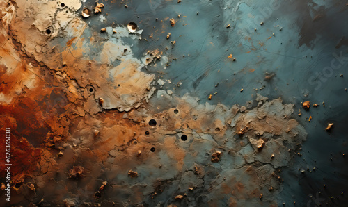 Leinwand Poster Abstract natural texture, earth texture, top view.
