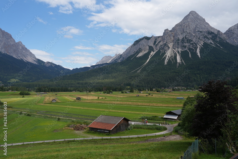 house in the mountains