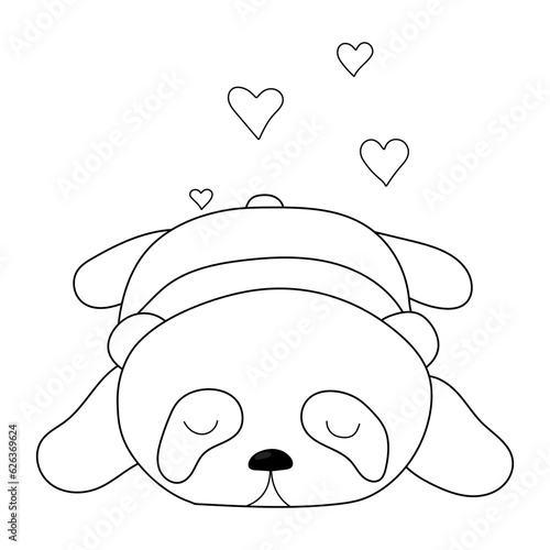 Canvas Print Coloring book