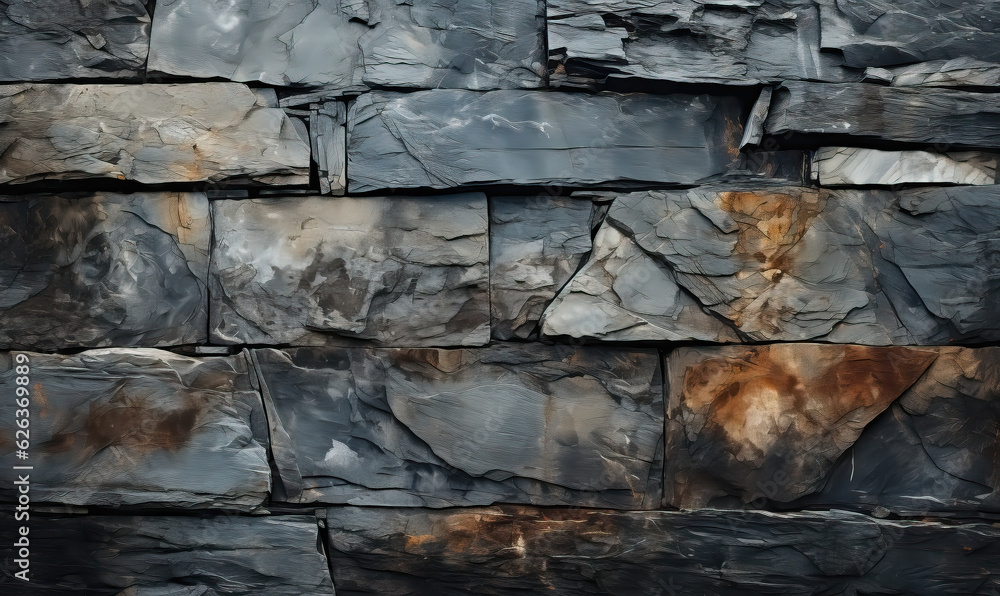Fototapeta premium Texture background of rough stone natural texture.