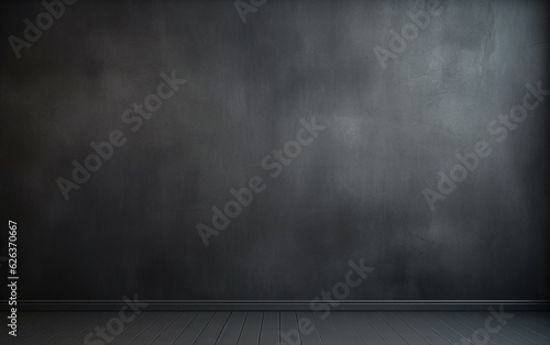 Abstract luxury blur dark grey and black gradient, used as background studio wall for display your © MUS_GRAPHIC