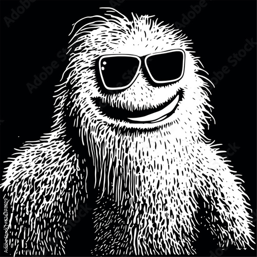 hairy monster