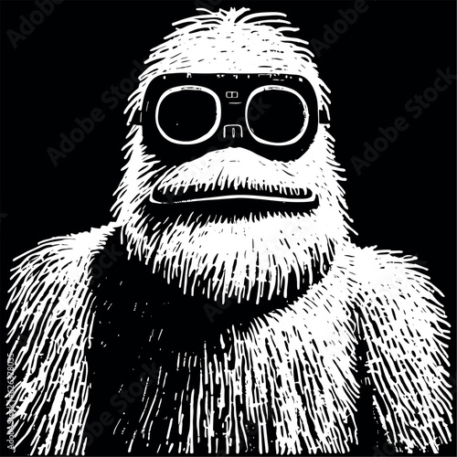 hairy monster