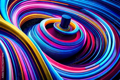 abstract background with circles