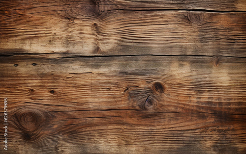 Wallpaper Mural Close up of a rustic wooden plank Torontodigital.ca