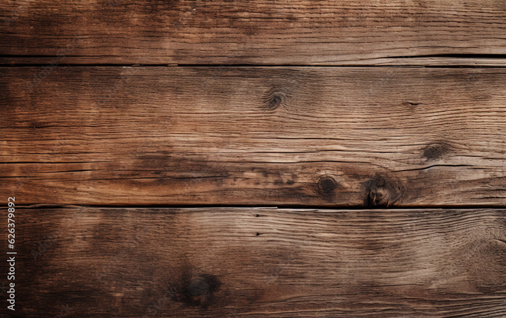 Close up of a rustic wooden plank Close up of a rustic wooden plank