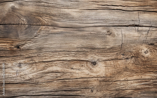 Close up of a rustic wooden plank