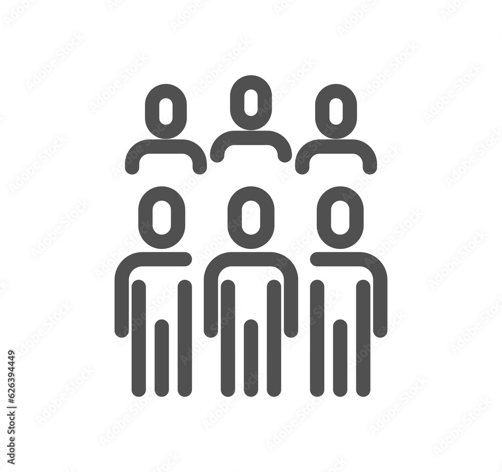 Business people related icon outline and linear symbol. Business people related icon outline and linear symbol.