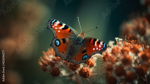 beautiful butterfly on a flower
