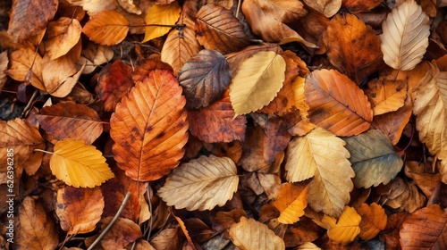 background of autumn leaves