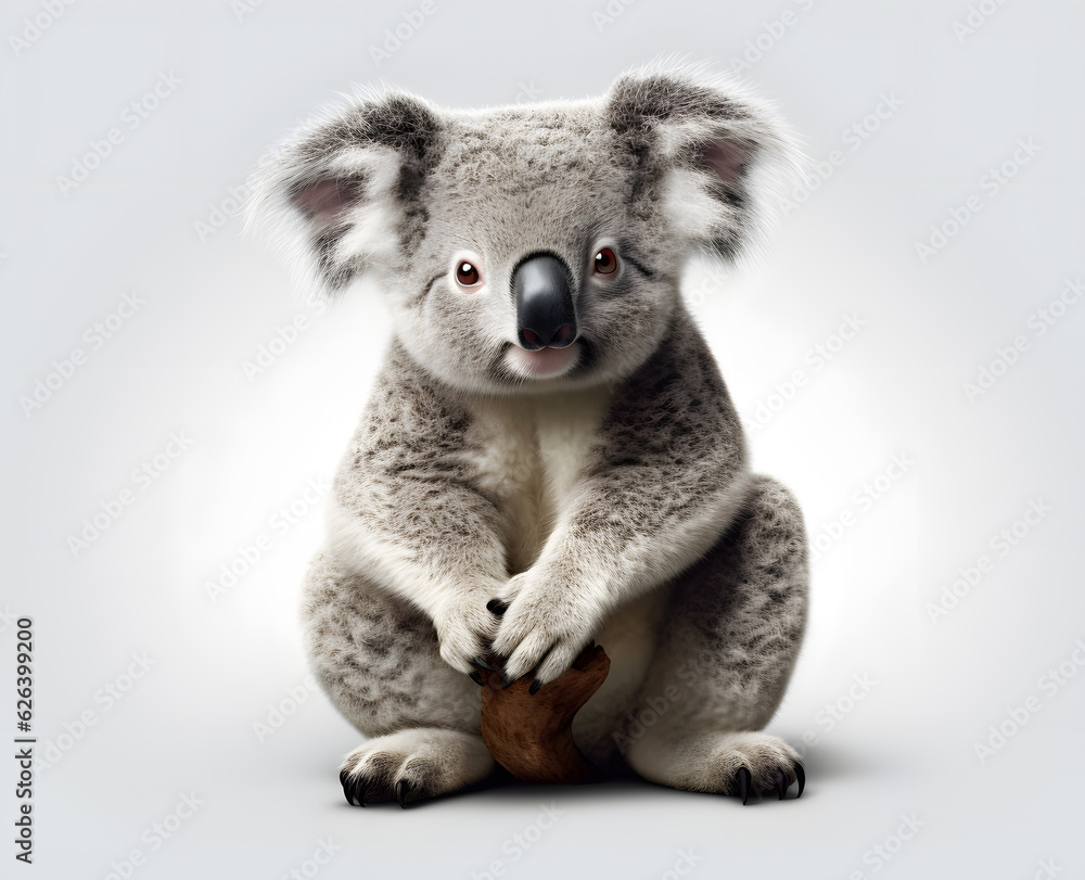 Koala on white background Koala on white background