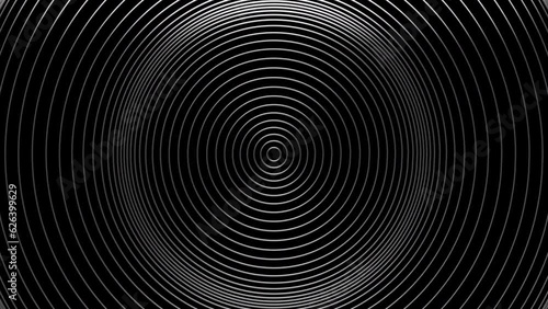 Hypnotic Pulsing Lines Seamless Loop