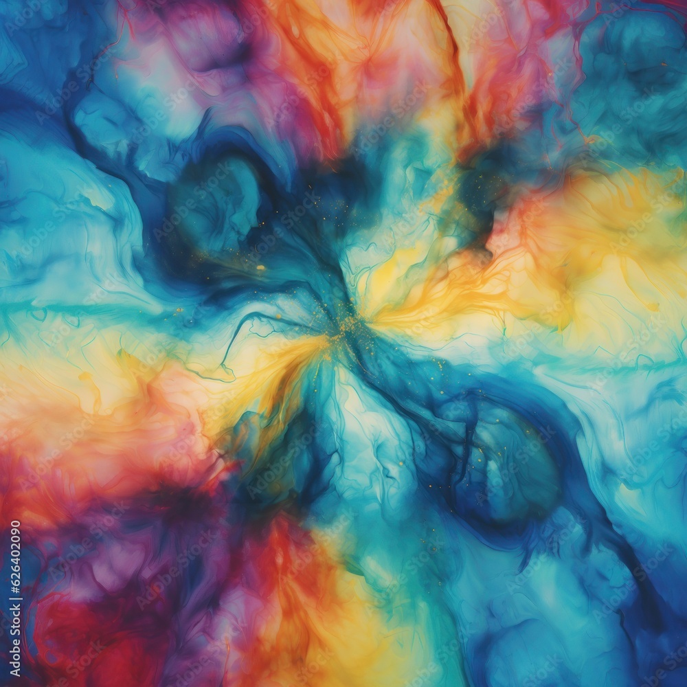 Tie dye abstract psychedelic spiral background. Tie dye abstract psychedelic spiral background.