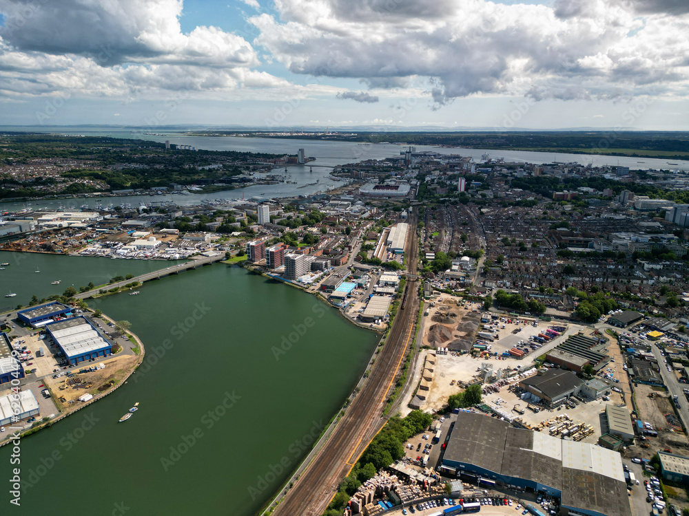 Southampton City Centre, Drone Photography, 48mp 