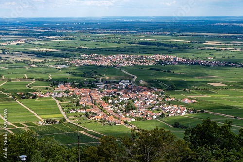 Rhodt unter Rietburg photographed from the Rietburg