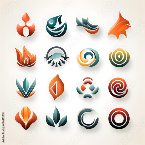 the logos of various types of nature and wildlife