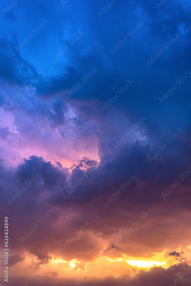 sky with clouds