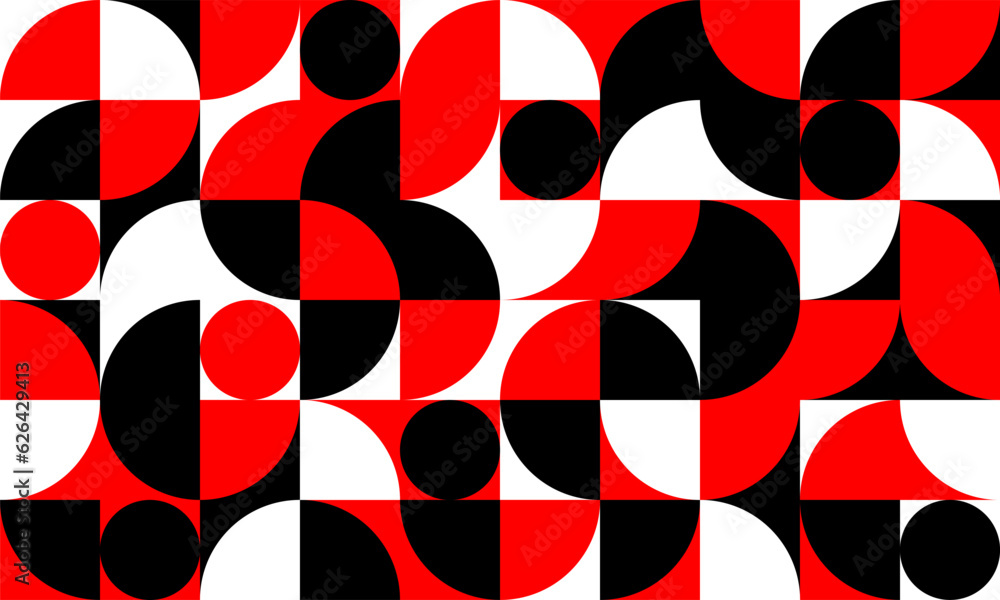 Circle flat memphis abstract background Circle flat memphis abstract background