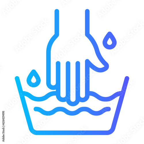 water gradient icon